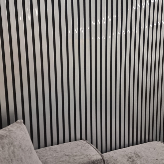 Wood Effect Slatted Wall Panel
