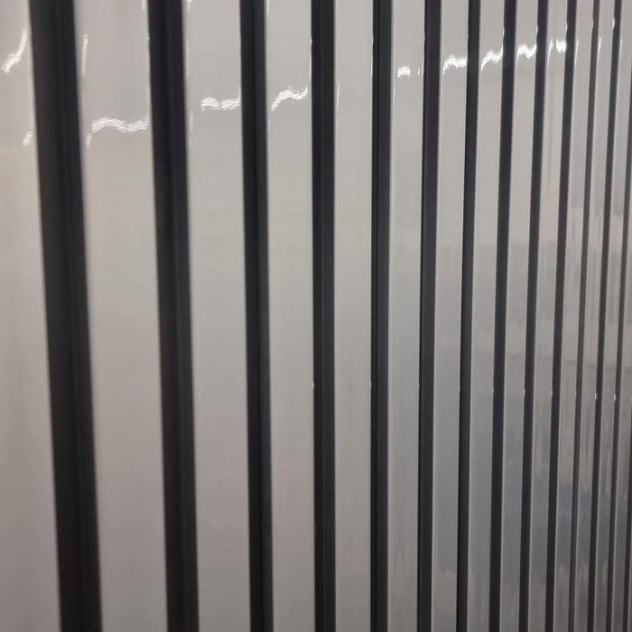Wood Effect Slatted Wall Panel
