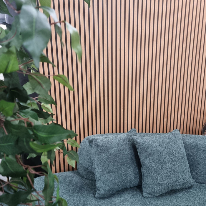 Wood Effect Slatted Wall Panel