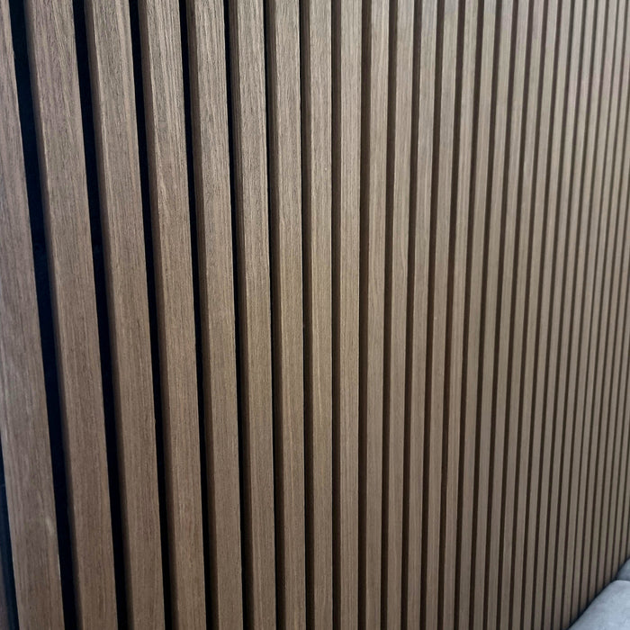 Real Wood Acoustic Slatted Wall Panel