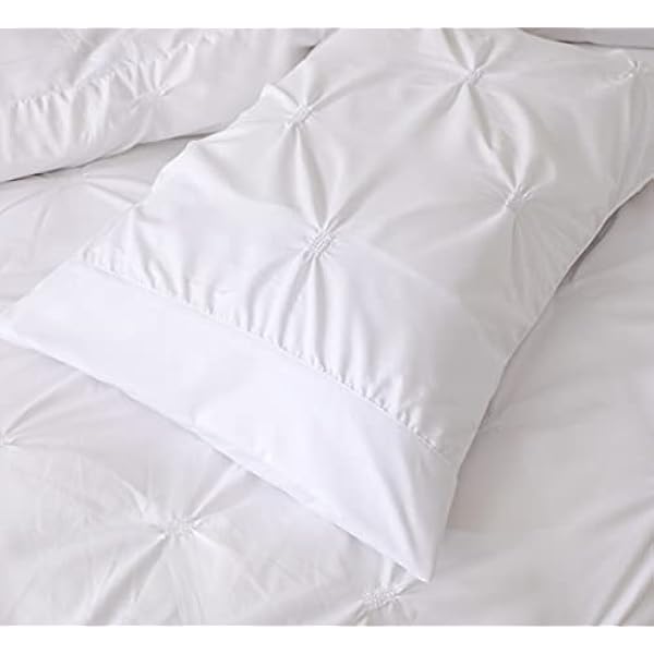 3 Piece Pintuck Duvet Cover Set Luxury Microfiber Soft Bedding Set Quilt Cover With 2 Pillow Cases