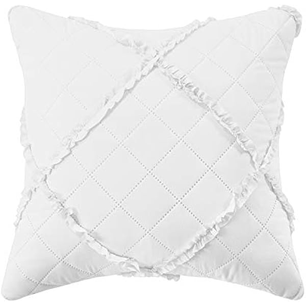 Quilted Bedspread Embossed Pattern Comforter Coverlet Bedding Set Bed Throw With 1 Pillow Sham