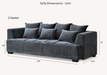 ALUXO® Gramercy Group in Steel Velvet