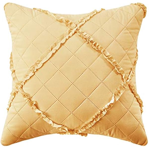 Quilted Bedspread Embossed Pattern Comforter Coverlet Bedding Set Bed Throw With 2 Pillow Shams