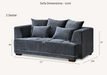 ALUXO® Gramercy Group in Steel Velvet