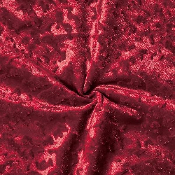 Velvet Curtains Luxury Eyelet Ring Top Plush Curtains for Living Room, Bed Room, Home & Office Window Pair Panel with 2 Tie Backs