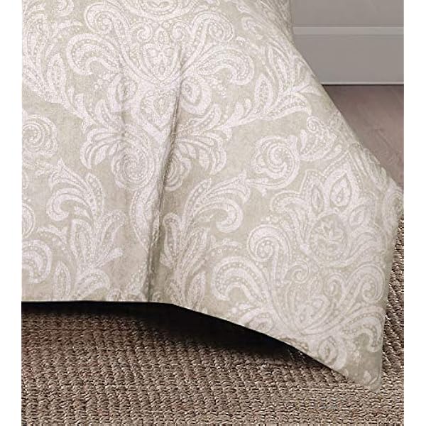 Duvet Cover Set 4 Pcs Polyester-Cotton Quilt Cover Bedding Set With Pillow Cases and Extra Fitted Sheet Included Easy Care