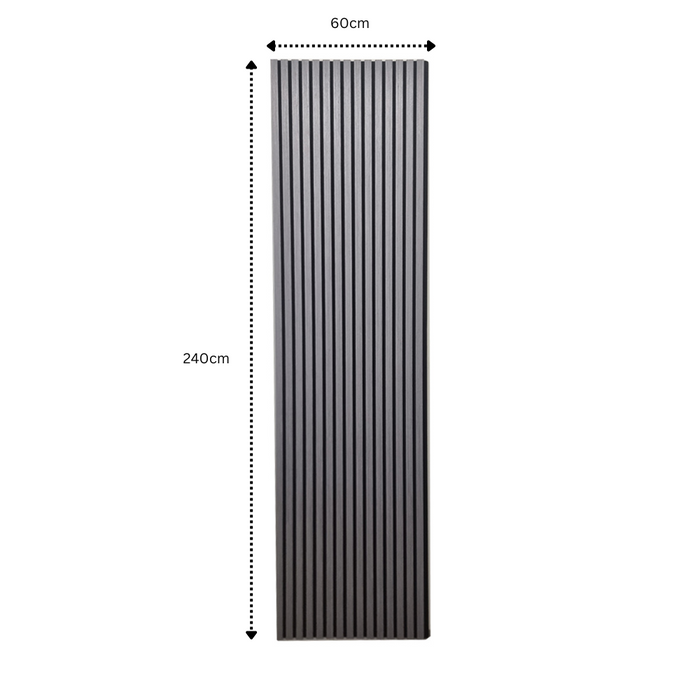 Real Wood Acoustic Slatted Wall Panel