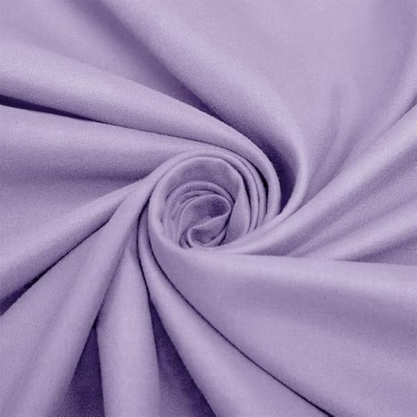 Extra Deep 30Cm Plain Fitted Sheet, Elastic Pocket Breathable Soft Polyester Cotton Bed sheet Machine Washable Fade Resistant