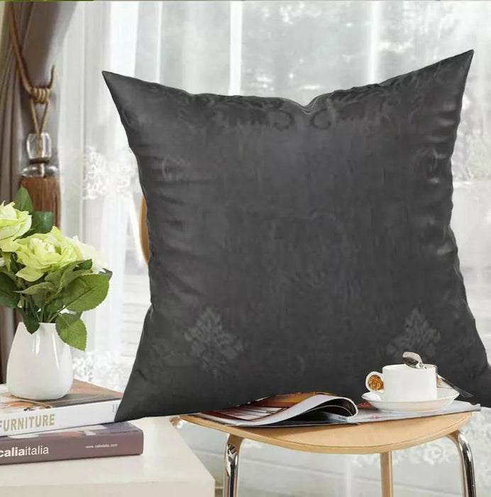 Cushion Covers 43 x 43 cm Jacquard Square Throw Pillow Sofa Cushion for Chair Bed Decorative Floral Cushion for Bedroom