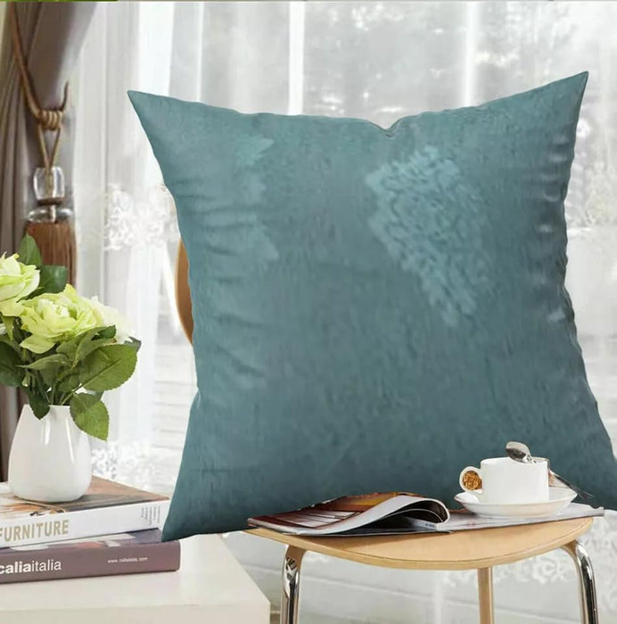 Cushion Covers 43 x 43 cm Jacquard Square Throw Pillow Sofa Cushion for Chair Bed Decorative Floral Cushion for Bedroom