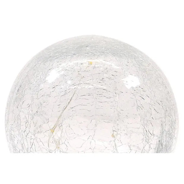 Solar Crackle Ball Light 15cm Diameter