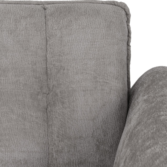Amalfi 2 Seater Sofa Grey Fabric