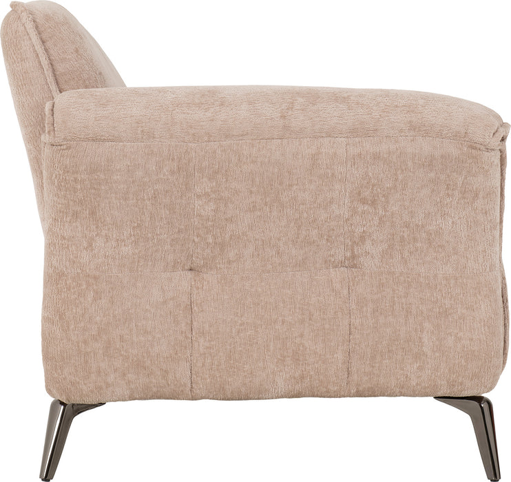 Amalfi 3 Seater Sofa Champagne Fabric