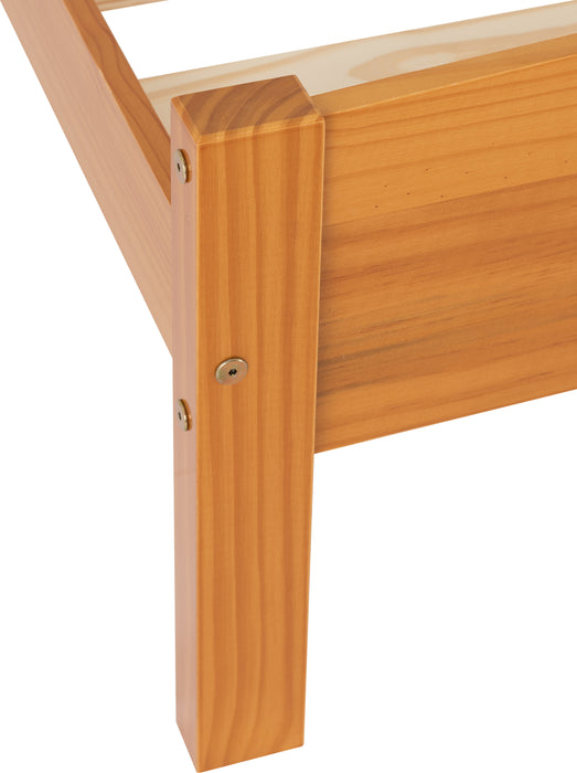 Amber 4'6" Bed Antique Pine