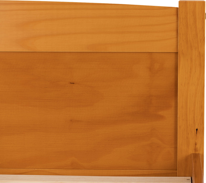 Amber 4'6" Bed Antique Pine
