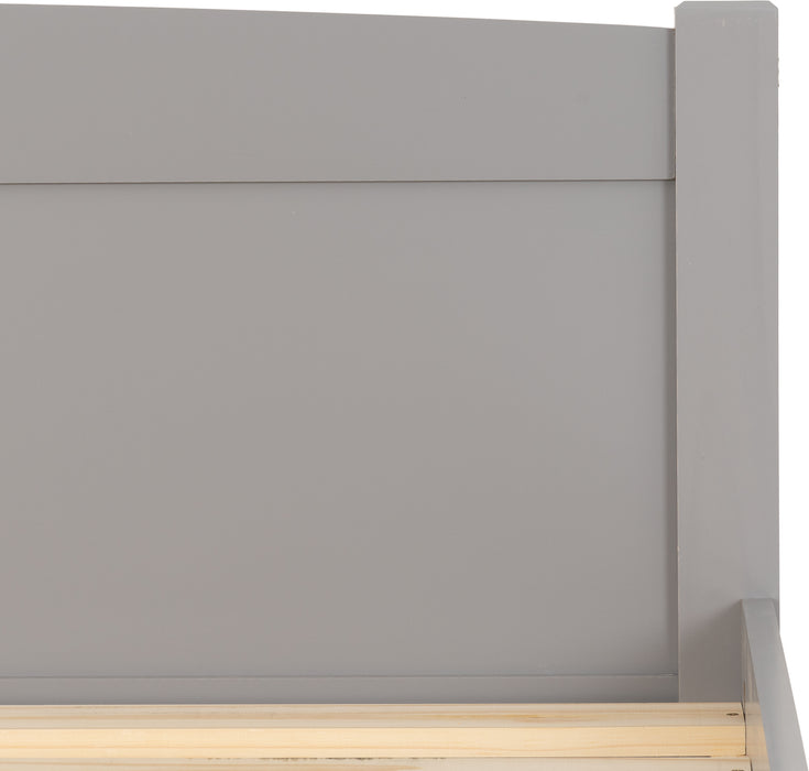 Amber 4'6" Bed Grey Slate