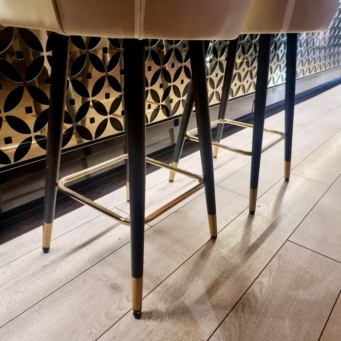 Astra Bar Stool Cream Velvet