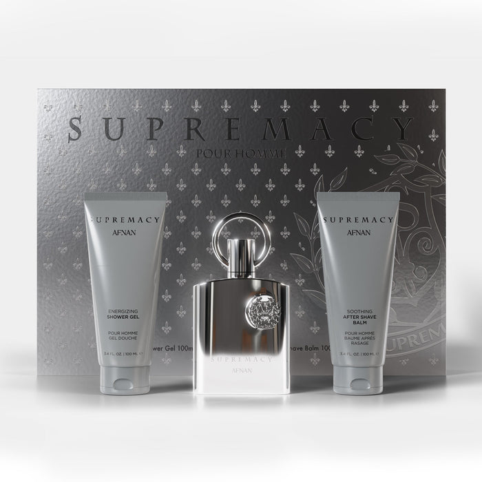SUPREMACY SILVER GIFT SET by AFNAN