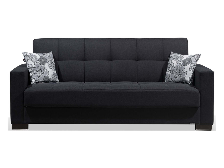 3 Seater Ottoman Storage Sofa Bed Modern Luxury Bedroom - UK Made