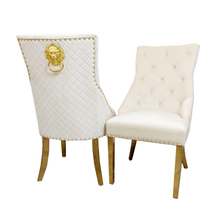 Bentley Gold Dining Chair