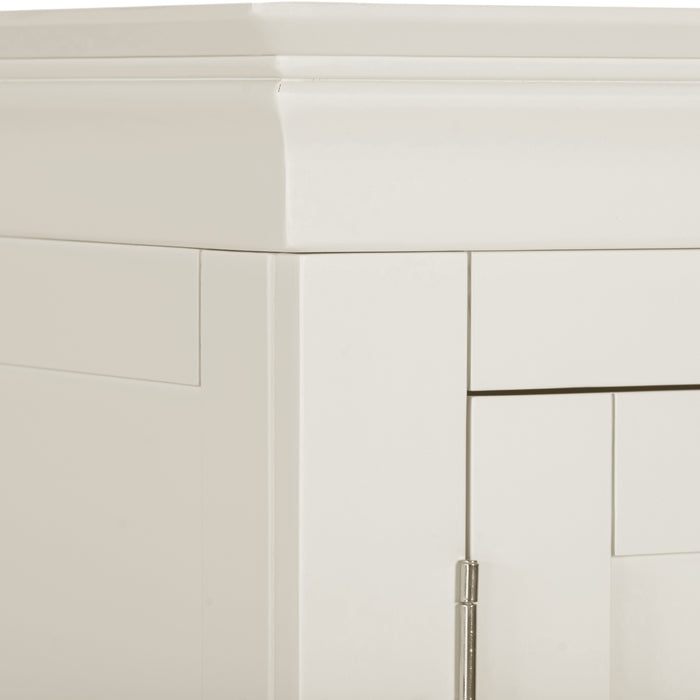 Bordeaux 2 Door Wardrobe Ivory