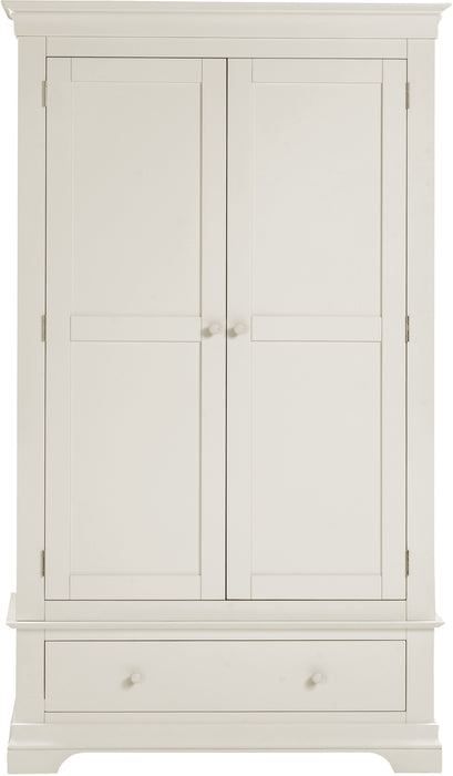 Bordeaux 2 Door Wardrobe Ivory