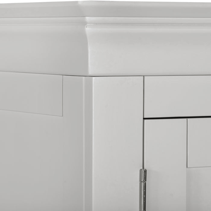 Bordeaux 2 Door Wardrobe Pebble Grey