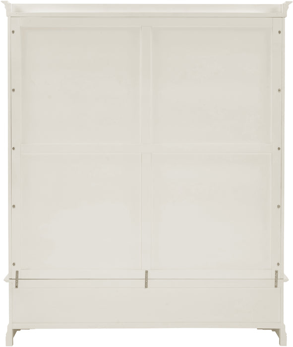 Bordeaux 3 Door Wardrobe Ivory