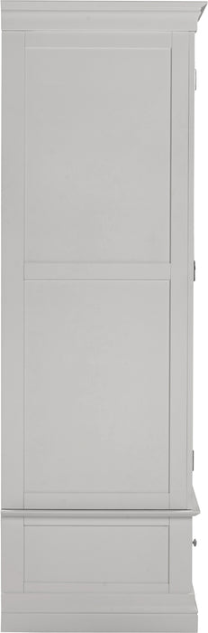 Bordeaux 3 Door Wardrobe Pebble Grey