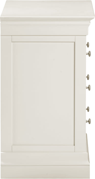 Bordeaux 3 Drawer Chest Ivory