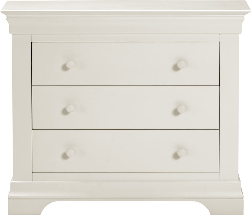 Bordeaux 3 Drawer Chest Ivory