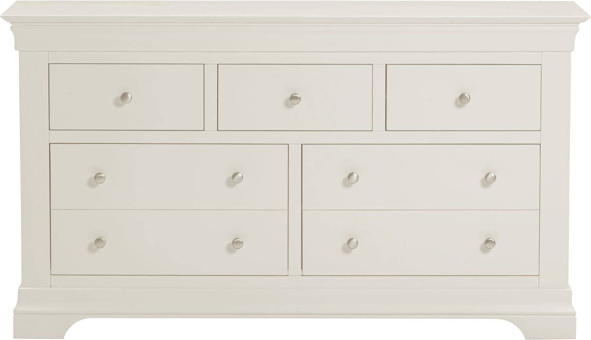 Bordeaux 3+2 Drawer Chest Ivory