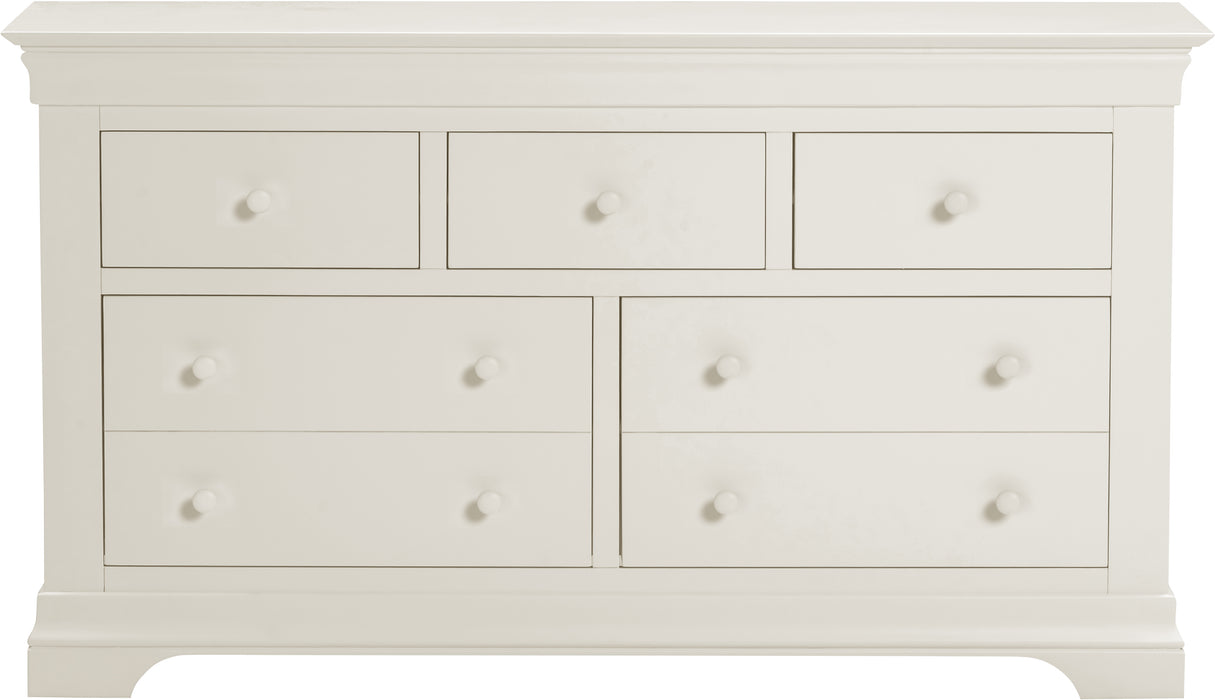 Bordeaux 3+2 Drawer Chest Ivory