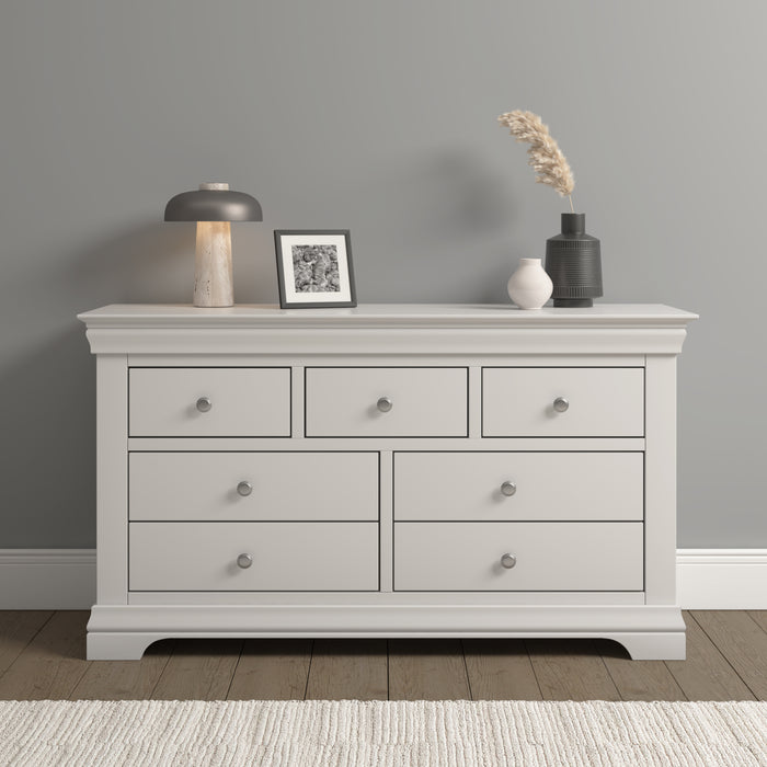 Bordeaux 3+2 Drawer Chest Ivory