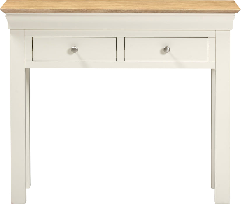 Bordeaux Console Table Ivory/Oak