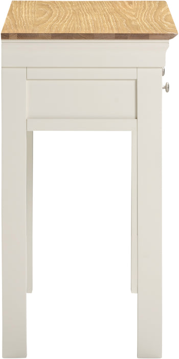 Bordeaux Console Table Ivory/Oak