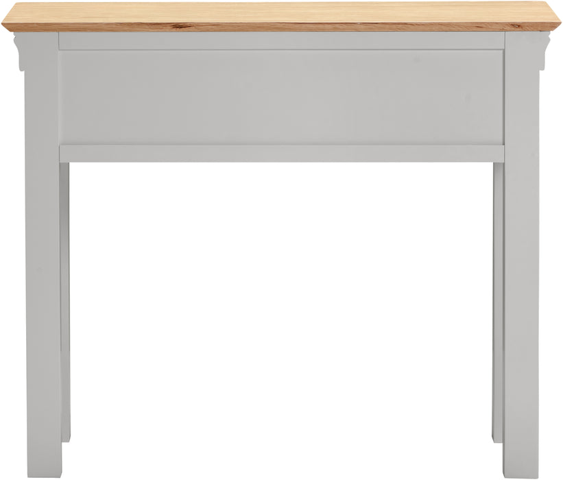 Bordeaux Console Table Pebble Grey/Oak