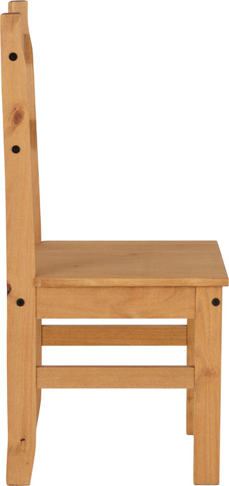 Budget Mexican Chair (Box of 2) Distressed Waxed Pine