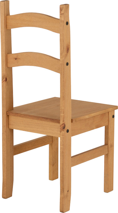 Budget Mexican Chair (Box of 2) Distressed Waxed Pine