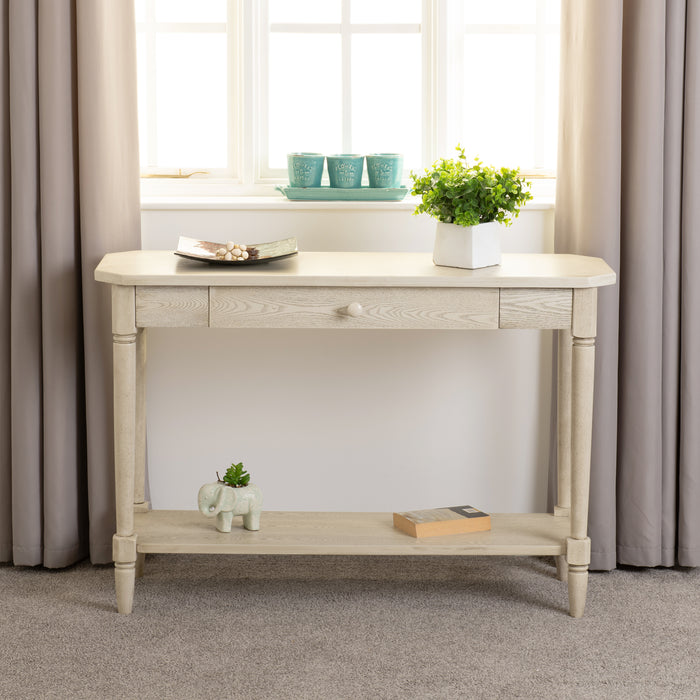 Chantilly Console Table Antique Cream