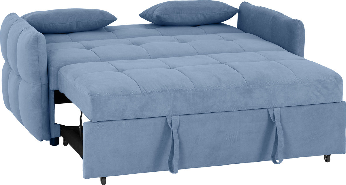 Chelsea Sofa Bed Blue Fabric