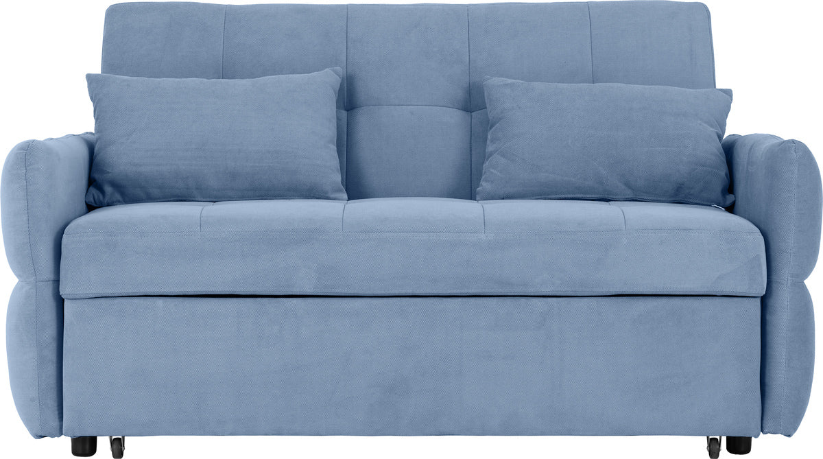 Chelsea Sofa Bed Blue Fabric