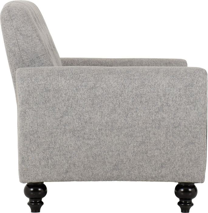 Chester 3+2 Suite Light Grey Fabric