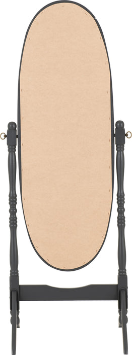 Contessa Cheval Mirror Grey