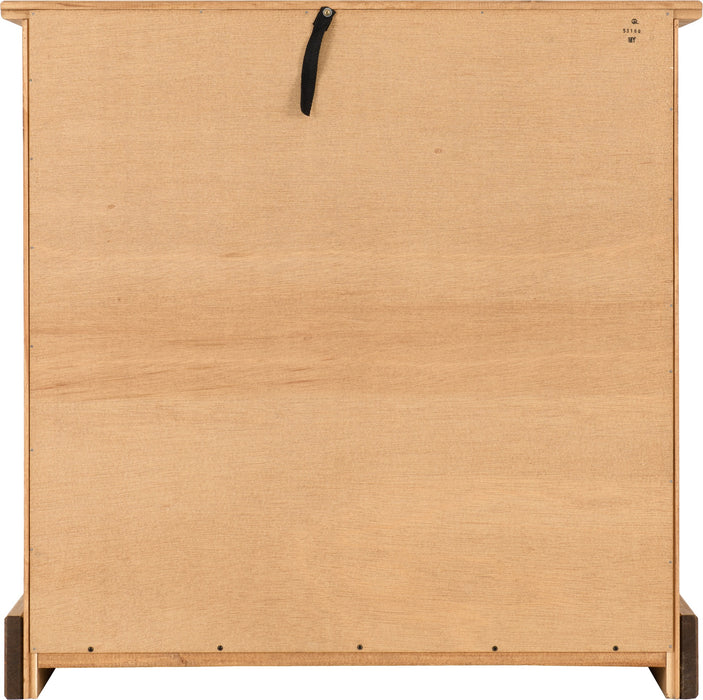 Corona 3 Drawer Chest Distressed Waxed Pine