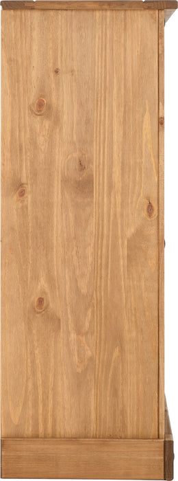Corona 3+2 Drawer Chest Distressed Waxed Pine