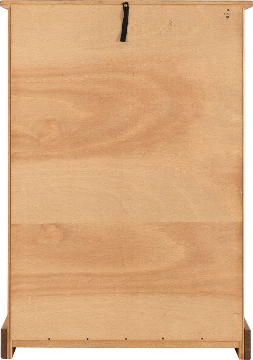 Corona 3+2 Drawer Chest Distressed Waxed Pine