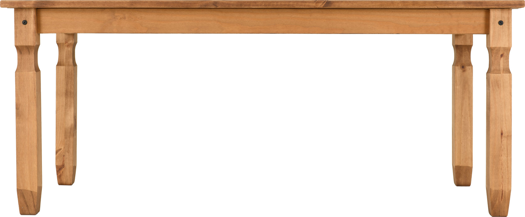 Corona 6' Dining Set Distressed Waxed Pine
