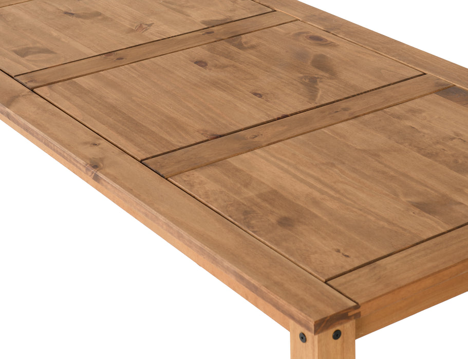 Corona 6' Dining Set Distressed Waxed Pine